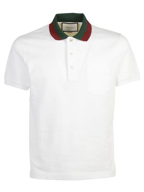 gucci white collar shirt